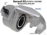 renault caliper r5r12r15 brake front left system bendix piston diameter 48mm P84144 - Image 1