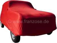 Renault - Car cover Renault R4, colour red. High quality synthetic fibre, air-permeable. Specially m