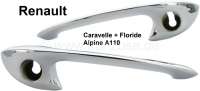 Renault - Caravelle/A110, door handle outside (2 fittings, on the left + on the right). Suitable for