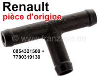 Renault - Carburetor exhausting T-link. Suitable for many Renault models. Or.Nr. 0854321500.
