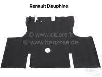 Citroen-2CV - Dauphine/Floride, rubber mat floorwell in front. Suitable for Renault Dauphine + Floride. 