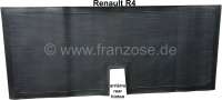 Renault - R4, Rubber mat rear. Suitable for Renault R4.