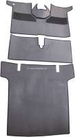 renault carpet sets floor mats r4 set velour grey black P88123 - Image 1