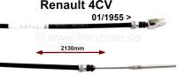 Alle - 4CV, Clutch cable. Suitable for Renault 4CV, starting from year of construction 01/1955 to