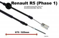 renault clutch cables r5 cable models phase 1 alpine P81663 - Image 1