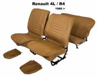 renault complete seat covers sets r4 coverings front rear P88044 - Image 1