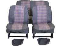 Alle - R4, seat covers front + rear (as a replacement for the defective seat covers), made of imi