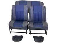 Renault - R4, seat covers front + rear (as replacement for the defective seat covers), made of fabri