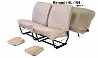 renault complete seat covers sets r4 front rear as replacement defective made imitation P88873 - Image 1