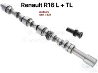 Renault - R16, camshaft with distributor drive. For Renault engine 697 + 821. Suitable for Renault R