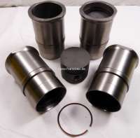 Renault - R16 TS, piston + liner (4 item). Suitable for Renault R16 TS. Engine: 807 83/03/04/05/06. 
