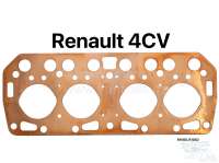 Citroen-2CV - 4CV, cylinder head gasket. Suitable for Renault 4CV (R1060, R1062). Original manufactur.