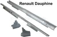 Renault - Dauphine, box sill of sheet metals (on the left + on the right), with front corner to a-po