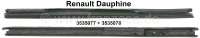 Renault - Dauphine, rubber (2 pieces) for the triangle window. Suitable for Renault Dauphine. Or. No