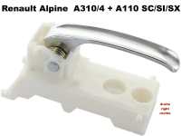 Renault - Alpine, door opener (door handle) inside on the right. Suitable for Renault Alpine A310/4 