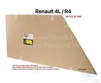 Renault - R4, side window (fixed window), for front door (front window). Suitable for Renault R4 (R1