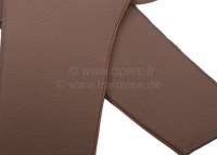 renault door trim 4cv linings set 4 fittings color brown marron P88201 - Image 3