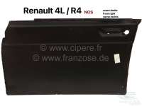 Renault - R4, outer door, complete outer door panel. Front right. Suitable for Renault R4 with open 