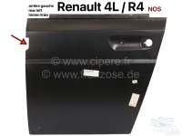 Renault - R4, outer door, complete outer door panel. Rear left. Suitable for Renault R4 with open do