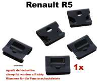 renault doors front rear plus attachments r5 clamp window sill strip P87390 - Image 1