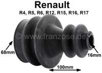 Alle - Collar drive shaft, wheel side. Suitable for Renault R4, R5, R6, R12, R15, R16, R17. Insid