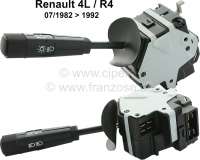 Renault - R4, light-turn-horn switch (steering box switch). Suitable for Renault R4, starting from y