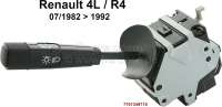 renault electric dashboard r4 light turn horn switch steering box P85040 - Image 1