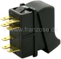 Renault - Rocker switch for the warning signal light. Suitable for Renault R4, starting from year of