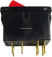 renault electric dashboard rocker switch warning signal light r4 P85057 - Image 3