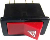 Renault - Rocker switch warning signal light. Suitable for Renault R4, starting from year of constru
