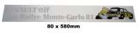 renault emblems rear window sticker elf first monte carlo 81 r5 dimensions P87393 - Image 1
