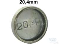 Renault - Frost threaded plug. Diameter: 20,4mm. Suitable for Renault R4. Or. No. 7700640736