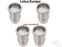Renault - Lotus Europa, piston + cylinder (4 pieces) for Renault engine 697 (high compression specia