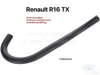 renault engine block r16 crankcase ventilation hose tx P82696 - Image 1