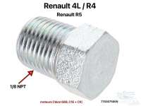 renault engine block r4r5 screw plug thread 18 npt very similar P80842 - Image 1