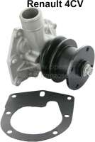 renault engine cooling 4cv water pump new part 12 P82679 - Image 1