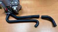 Renault - Carburettor preheating hose set (connection between carburettor base and water pump). Suit