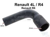 renault engine cooling r4 radiator hose above r6 P82045 - Image 1