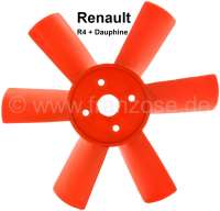 renault engine cooling r4dauphine fan blade r4 first models P82436 - Image 1