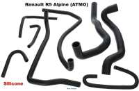 renault engine cooling r5 alpine radiator hose set consisting 8 hoses P82371 - Image 1