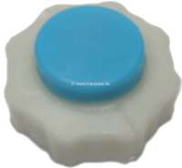 Citroen-DS-11CV-HY - Radiator cap expansion tank, blue, 0.70 bar. Suitable for Renault R4 with 0,8/1,1 L engine