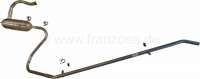 renault exhaust system r4 completely r3 f4 camionette 747 850cc P82981 - Image 1