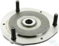 Alle - R4, wheel hub (wheel plate) front. Suitable for Renault R4, with front drum brake. Diamete