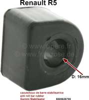 renault front axle r5 anti roll bar rubber piece P83407 - Image 1
