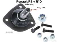 Renault - R8/R10/Alpine110, ball and socket joint down, for Renault R8, R10. Alpine A110. Pin height