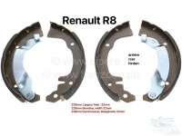 renault front brake hydraulic parts r8 rear shoes diameter 228mm P84051 - Image 1