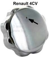 renault fuel system 4cv filler cap aluminum P82329 - Image 1