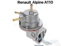 Renault - Gasoline pump. 3x gasoline line connection (6mm). Suitable for Renault Alpine A110 (1300cc