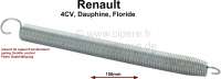 Renault - 4CV/Dauphine/Floride, return spring for throttle control (mounted between carburettor and 