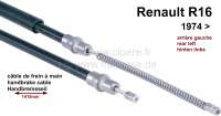 renault hand brake cable r16 rear left P84119 - Image 1